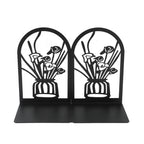 Floral Design Bookends