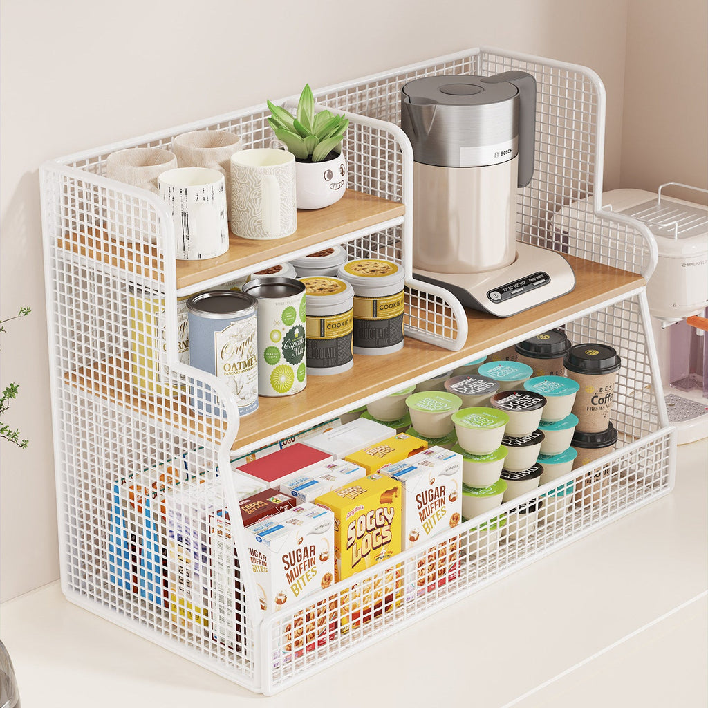 Multi-Tier Kitchen Shelf Organizer Bowlift