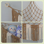 Bohemian Macramé Wall Storage Hammock