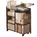 Modern Wire Mesh Bookshelf Organizer Bowlift