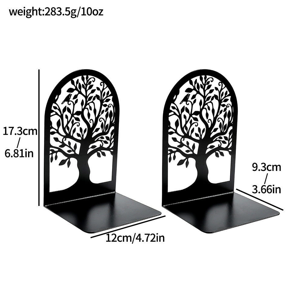 Artistic Tree Design Bookends