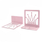 Decorative Crown Design Bookends