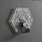 Wall-mounted Transparent Acrylic Hook