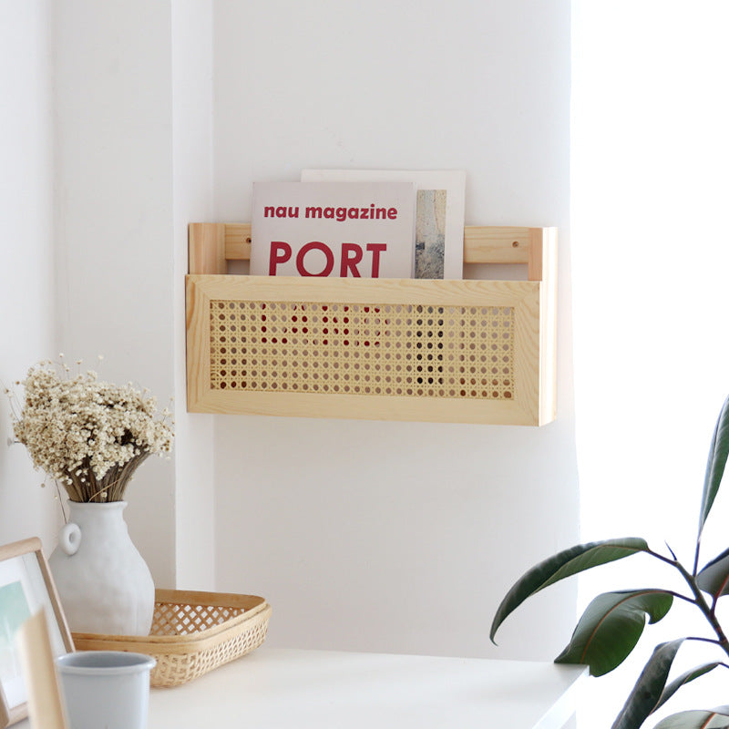 Wall-Mounted Magazine Organizer Bowlift