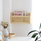 Wall-Mounted Magazine Organizer Bowlift