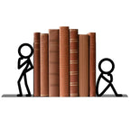 Creative Metal Bookend Sculpture