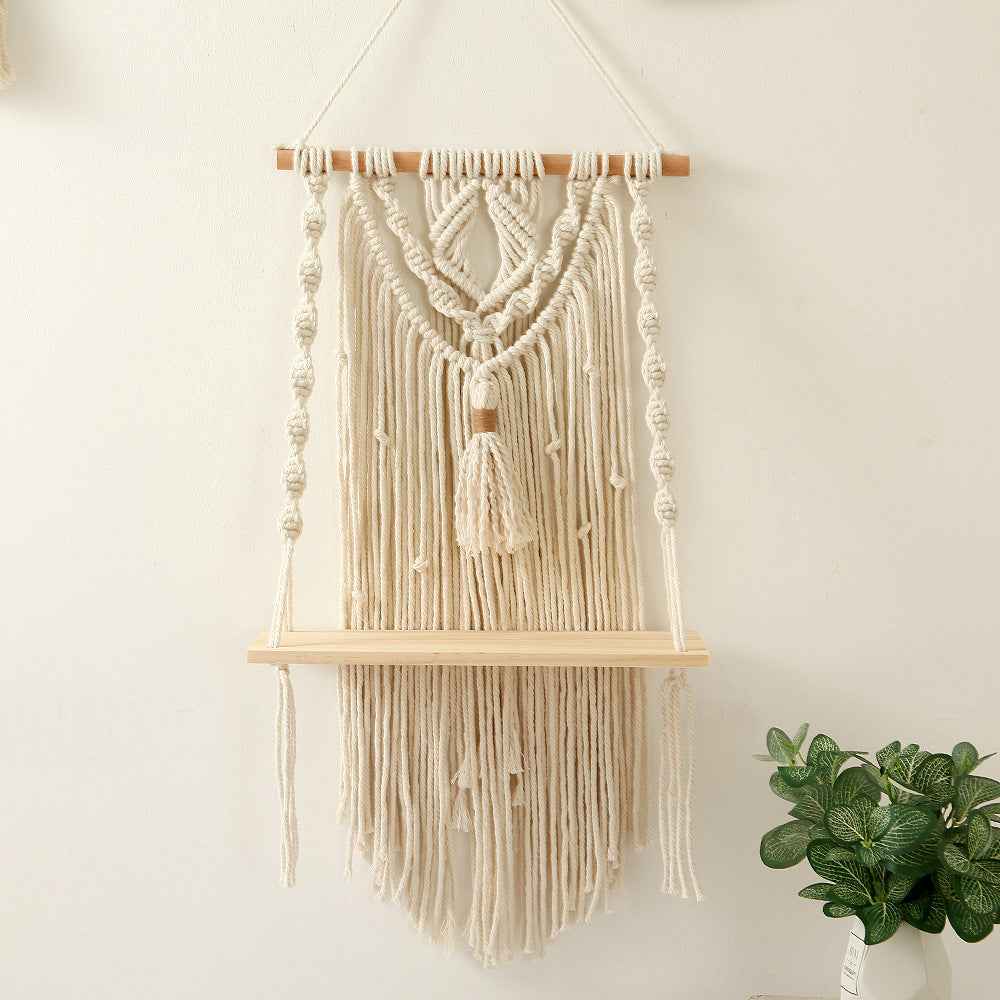 Decorative Macrame Shelf Bowlift