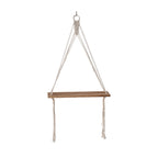 Macramé Plant Hanger Shelf