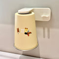 Wall cup holder with creative animal motif Bowlift