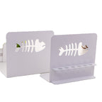 Artistic Fish-Themed Bookends