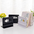 Artistic Fish-Themed Bookends