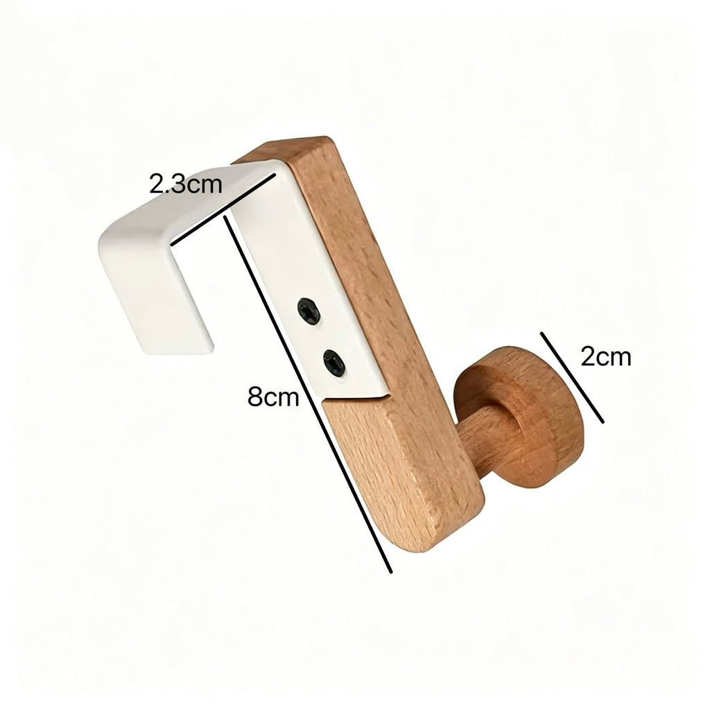 Wall-Mounted Wooden Hook