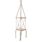 Macramé Hanging Shelf Organizer Bowlift