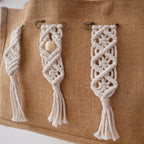Decorative Macramé Wall Hanging Organizer Bowlift