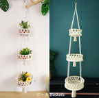 Hanging Macrame Plant Holder Bowlift