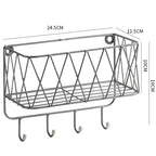 Decorative Wall-Mounted Storage Basket Bowlift