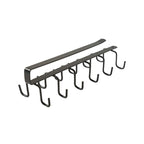 Wall-Mounted Multi-Purpose Hook Rack