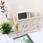 Macrame Hanging Sun Hat Organizer Bowlift
