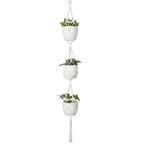 Plant-hanging macrame shelf Bowlift
