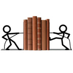 Creative Metal Bookend Sculpture