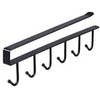 Wall-Mounted Multi-Purpose Hook Rack