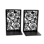 Artistic Floral Bookend Set