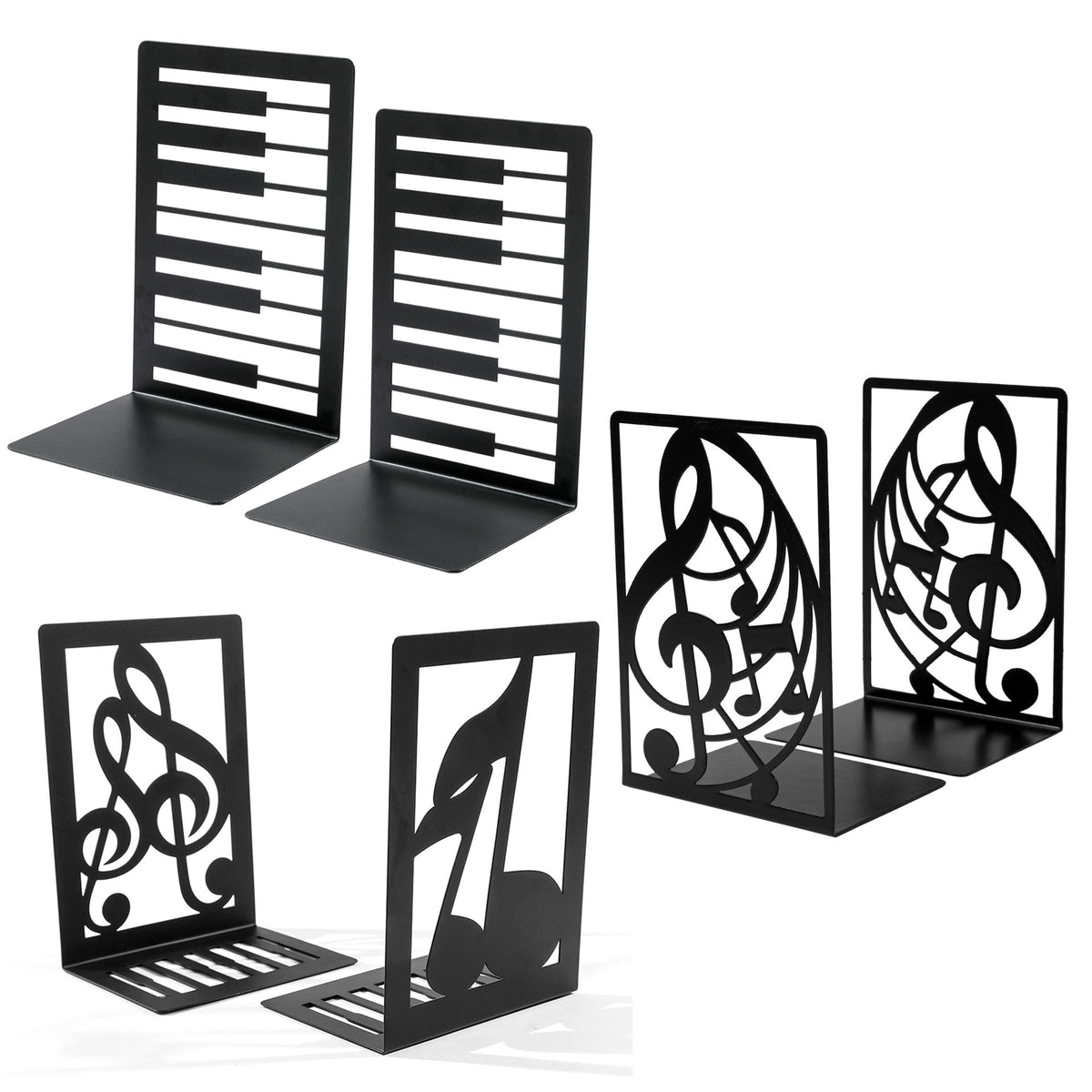 Musical Note Decorative Bookends