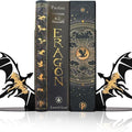 Dragon-Inspired Decorative Bookends