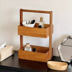 Wooden Multi-Level Organizer Bowlift
