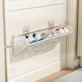 slim overdoor mesh shoe rack organizer with ventilated angled shelf Bowlift