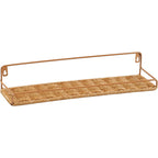 Wall-Mounted Decorative Storage Shelf Bowlift