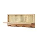 Wall-Mounted Wooden Storage Organizer Bowlift
