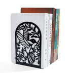 Decorative Hummingbird Metal Bookends