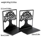 Artistic Tree-Shaped Bookends