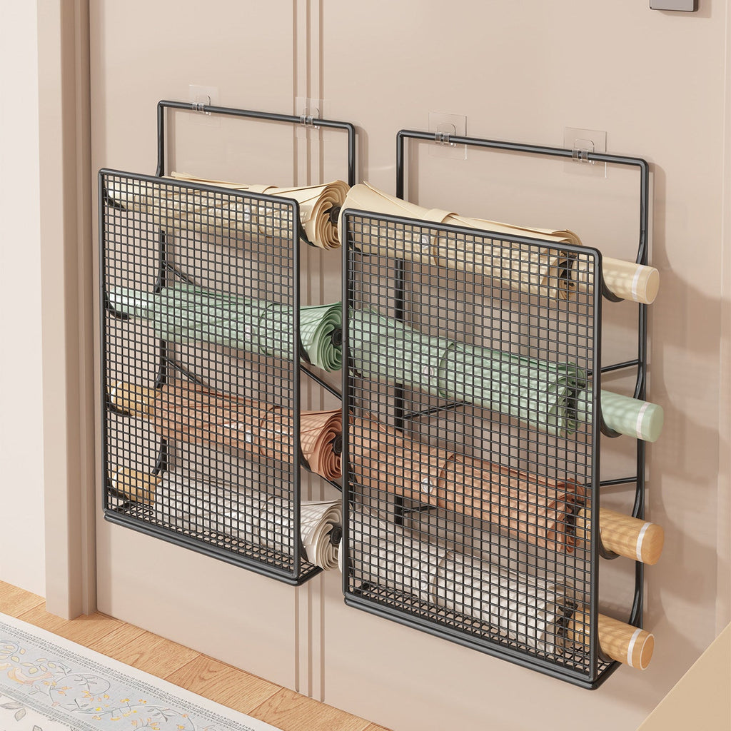 Wall-Mounted Rolled Paper Organizer Bowlift