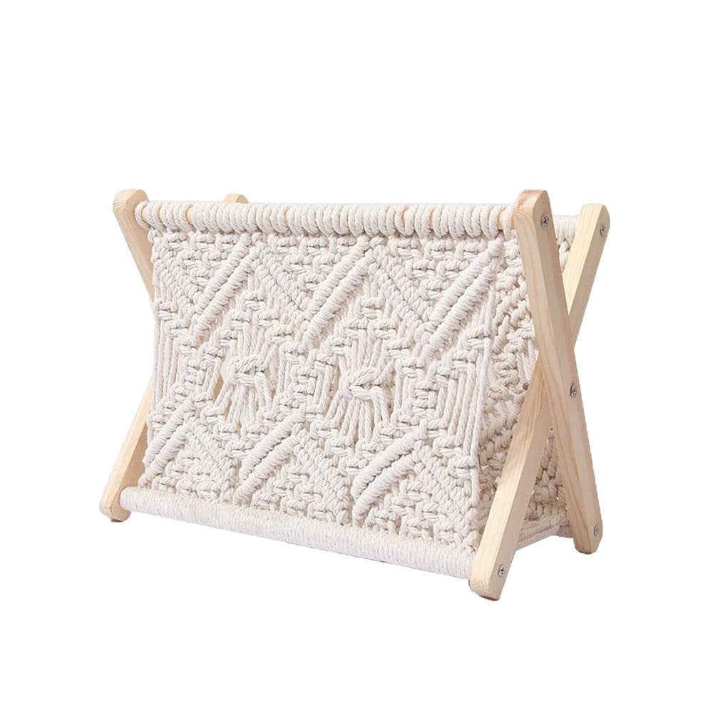 Macrame Hanging Sun Hat Organizer Bowlift