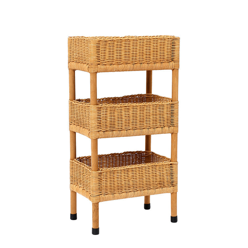 Multi-Tier Woven Storage Rack  Zevolim1787892970