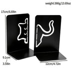 Cat-Themed Decorative Book Ends