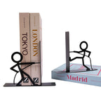 Fun Stick Figure Bookends