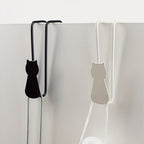 Stylish wall hook with cat motif Bowlift