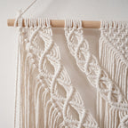 Macrame Wall Shelf Organizer with Bohemian Design Bowlift