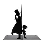 Artistic Silhouette Bookends