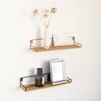 Wall-Mounted Decorative Storage Shelf Bowlift