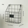 Wall shelf with storage basket Bowlift