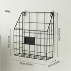 Wall shelf with storage basket Bowlift