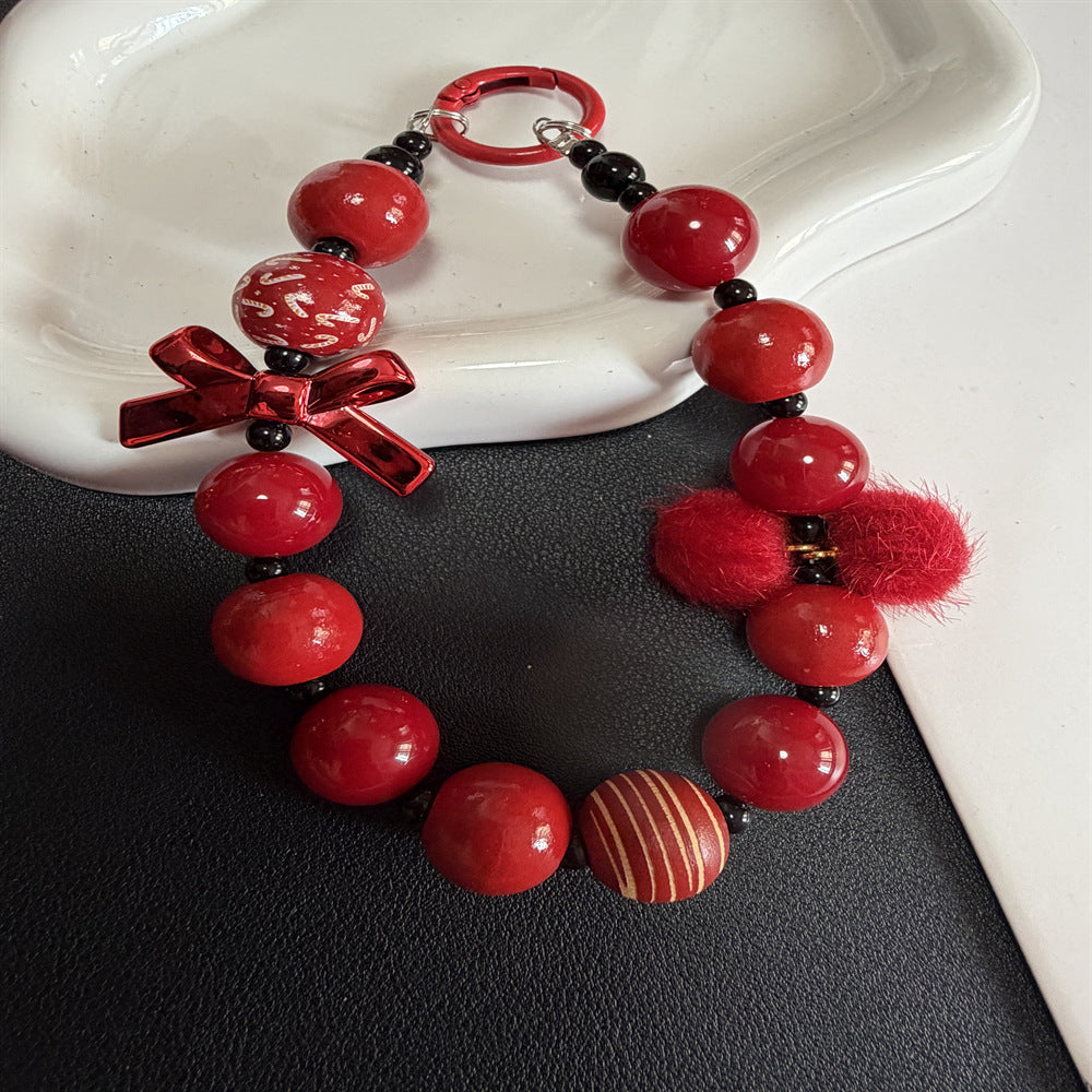 Decorative Beaded Charm Jewelry Holder Bowlift