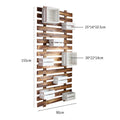 Wall shelf system with integrated storage boxes Bowlift