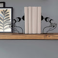 Artistic Handcrafted Metal Bookends