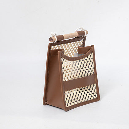 Handwoven Decorative Wall Basket Bowlift