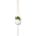 Plant-hanging macrame shelf Bowlift